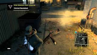 Watch Dogs - Crimes Detected Side Mission: Max Fry & Charles Kassa, Criminal Incapacitated, P-9MM