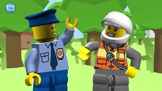 LEGO JUNIORS  Мультики про Машинки  ЛЕГО мультики   Супер полицейский