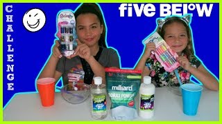 FIVE BELOW SLIME CHALLENGE ./ TESTING NEW ACTIVATOR FROM FIVE BELOW "SISTER FOREVER"