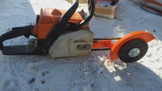 Насадка-болгарка на бензопилу Stihl Husqvarna Partner и др.