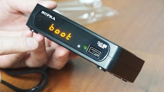 DVB-T/T2 ресивер Supra SDT-84 с функцией записи
