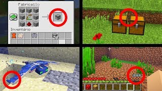 13 COISAS QUE MUDARAM E VOCÊ NÃO NOTOU NO MINECRAFT 1.13!!