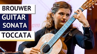 Л. Брауэр - Соната для гитары, ІІІ ч. Токката ' L. Brouwer - Guitar Sonata, Toccata ▸ А. Shnyrova