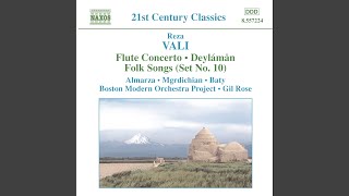 Folk Songs, Set No. 10: Popular Song from Tehran