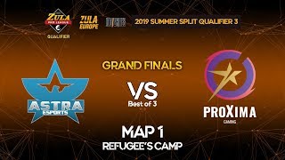 ASTRA ESPORTS vs PROXIMA GAMING | Map 1 | ZEPL 2019 Summer Split Qualifier 3