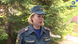 Пожар в Константиновке охватил около двух гектаров поля