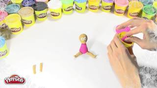 Play-Doh Russia Как слепить Волшебную фею из пластилина Play-Doh