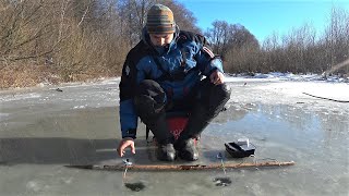 РЫБАЛКА СО ЛЬДА. ЛОВИМ МОМЕНТ, ПОКА ЕСТЬ ЛЕД