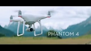 Обзор квадрокоптера DJI Phantom 4 на русском языке
