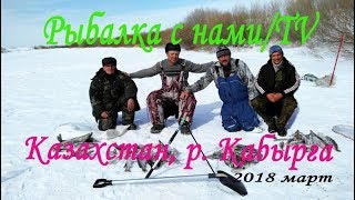 Рыбалка в Казахстане Тургай март 2018