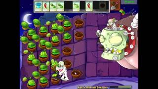 Растения против Зомби. Plants vs Zombies. Мини-игра 20: Месть Доктора Зомбосса. Играем вместе.