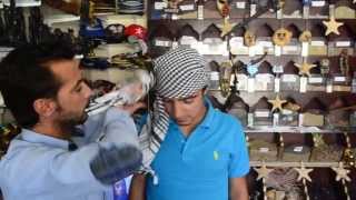 Два способа завязать"арафатку"-Two ways to tie ARAFAT SHAWL