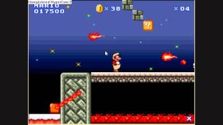 Super Mario Flash Level Editor - Blazing Snow
