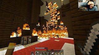 QUEMO LA MANSIÓN!! MINECRAFT EXTREMO #11 | FARGAN