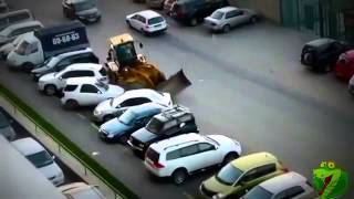РЖАЧ! ПРИКОЛЫ С ЭКСКАВАТОРАМИ, ТРАКТОРАМИ И ДРУГОЙ ТЕХНИКОЙ
