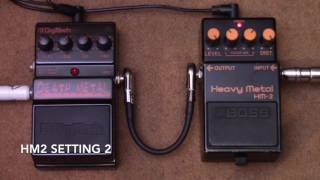 Boss HM-2 Vs Digitech Death Metal - Metal Distortion Pedal Shootout