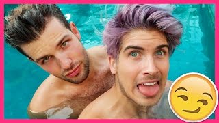 SWIMMING NAKED TOGETHER!