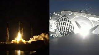 Falcon 9 launches Eutelsat Hotbird 13G & Falcon 9 first stage landing