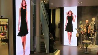 Led Video Wall για βιτρίνα - www.led-display.gr