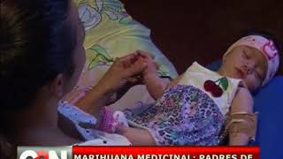 Padres de niños enfermos buscan legalizar cultivo de marihuana