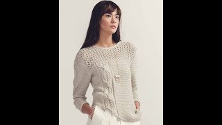 Красивый Пуловер Спицами - 2019 / Handsome Pullover Knitting Needles/ Hübscher Pullover Stricknadeln