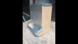 Дешевая кормушка для кроликов за 12 рублей )))))))))))))))))))))