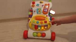 Каталка-ходунок WinFun с развивающими игрушками