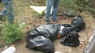 Asesinan y embolsan a una persona en el DF