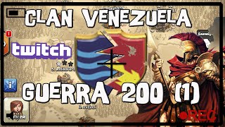 Guerra 200 del clan Venezuela | Streaming #Guerra200CoC | Ataques híbridos (Parte 1)