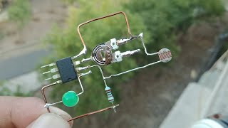 DIY LDR SENSOR MODULE USING IC LM393.
