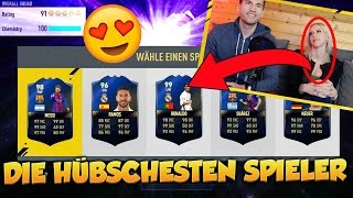 FIFA 17: FREUNDIN WÄHLT DIE SCHÖNSTEN SPIELER?!?! SEXIEST FUT DRAFT EVER ?  #2