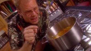 Alton Brown Makes Leek Potato Soup | Food Network