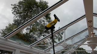 Washing the Conservatory Roof - Karcher WV5 Premium Window Vac