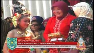 Duta Kesenian Kab. Kediri juga turut hadir di evet SEMIPRO 2016
