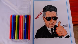 Dibujando a Tapir 590  | Quinientos Noventa  | DibujoYColor