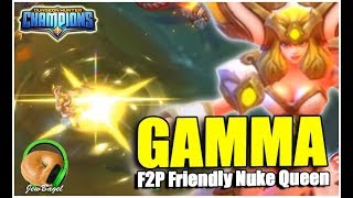 DUNGEON HUNTER CHAMPIONS: Gamma the Light Astromancer F2P-Friendly NUKE