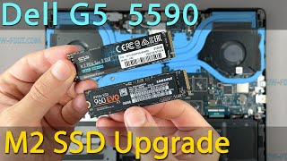 Dell G5 5590 How to install M2 SSD