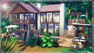 My Dream Vacation Home ?? || Subscriber Thank you + Q&A || The Sims 4 Jungle Adventure - Speed Build