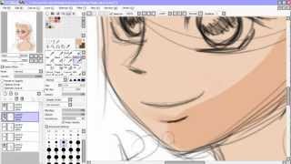 Инструменты и способы создания теней в Easy Paint Tool SAI ᴴᴰ