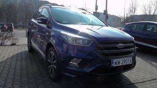 2018 Ford Kuga 1.5 EcoBoost - wnętrze, bagażnik, silnik, wyposażenie.