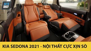 Kia Sedona 2021 - Nội thất như "Mẹc", ngoại thất cực bắt mắt
