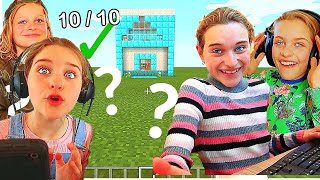 WHICH KID BUILDS THE BEST HOUSE in Minecraft Gaming w/ The Norris Nuts
