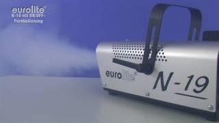 EUROLITE N-19 Nebelmaschine, deutsch