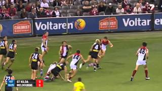 AFL 2014 Round 1   St Kilda v Melbourne 1st Quarter