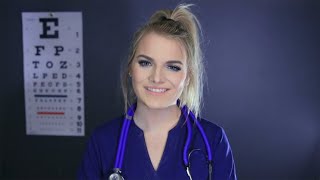 [ASMR] School Nurse Exam - Takes Care Of You {Roleplay} {Soft Spoken}