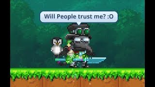 Pixel Worlds - Will friends trust me? (OMG!! JETPACK AND FROST SWORD!!)