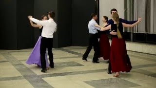 Испанский вальс | Схема танца