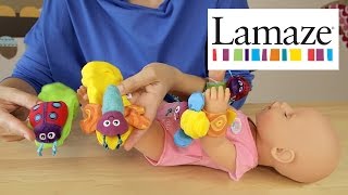 Lamaze Garden Bug Wrist Rattle & Foot Finder Set / Robaczki zestaw grzechotek na rączki i nóżki