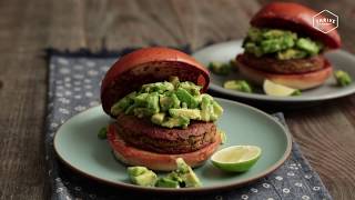 Recipe: Salmon Burger Patties with Avocado Salsa (Paleo, Gluten-free)