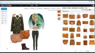 Как создать коллаж или сет в Polyvore
